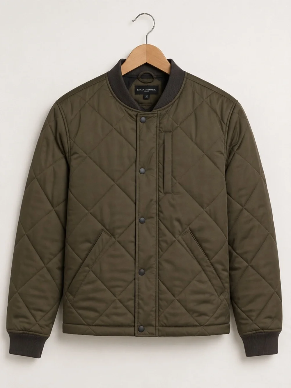 Banana Republic Men’s Quilted Bomber Jacket Size XXL NWOT